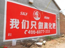  万安刷墙广告”蕴含了时代命题