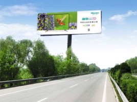  万安高速擎天柱广告牌的特点和优势