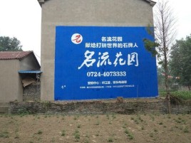  万安农村墙体广告的长尾效应