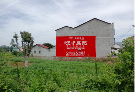  万安做墙体广告的意义