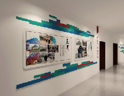  万安企业文化墙用什么材料好？