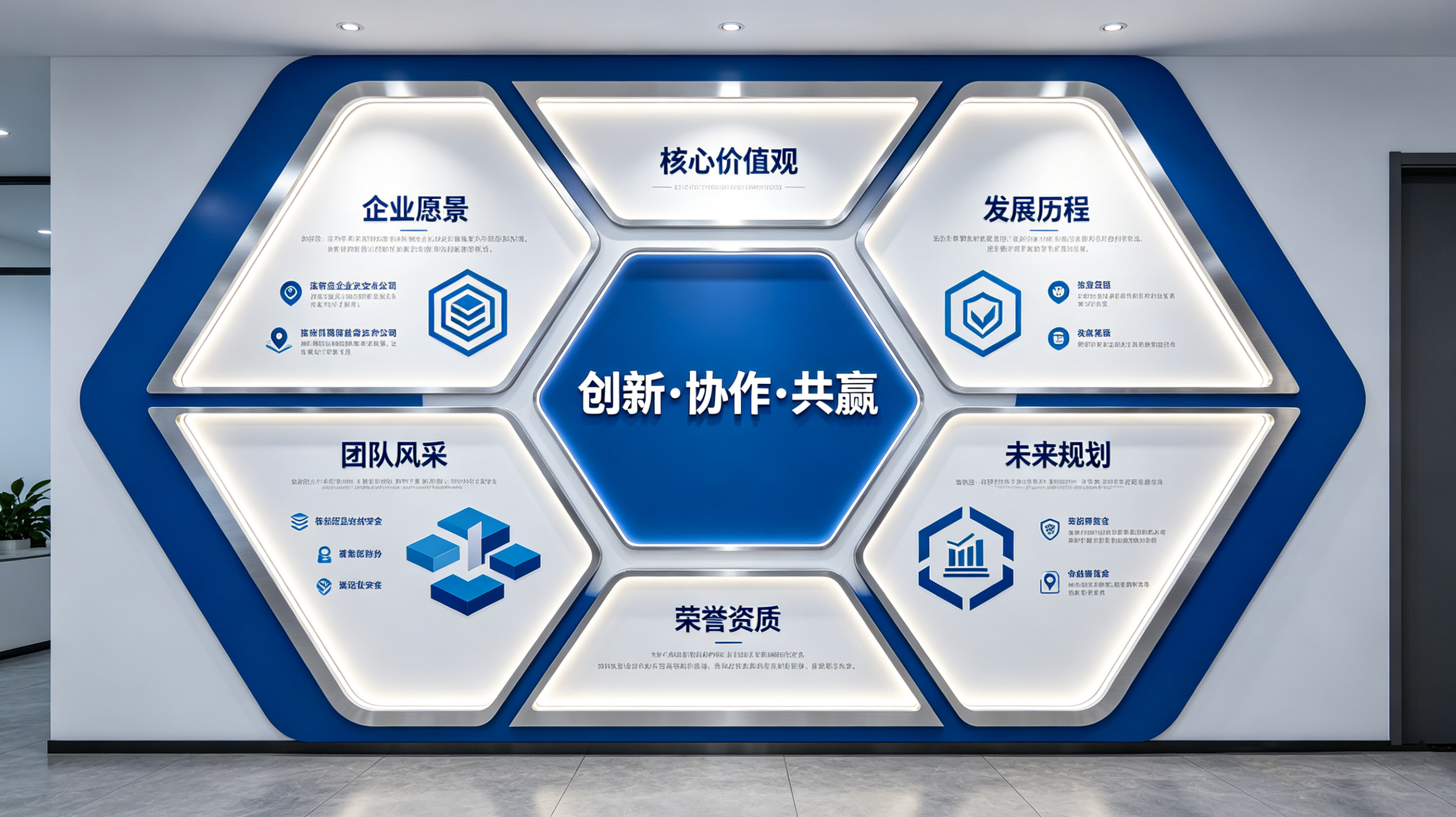 万安企业文化墙六边形避坑指南（新手常犯5个错误）